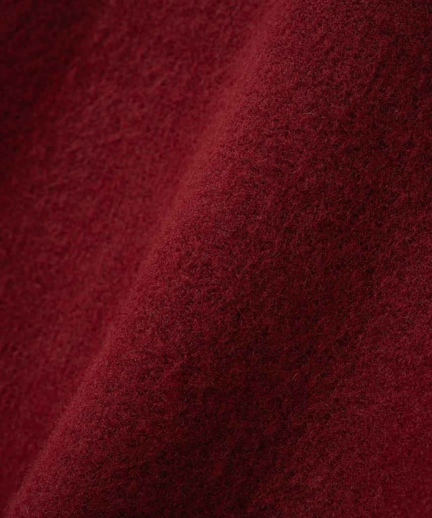 MILLO ARCHIVE Crop Silhouette V-Neck Knit [Red]
