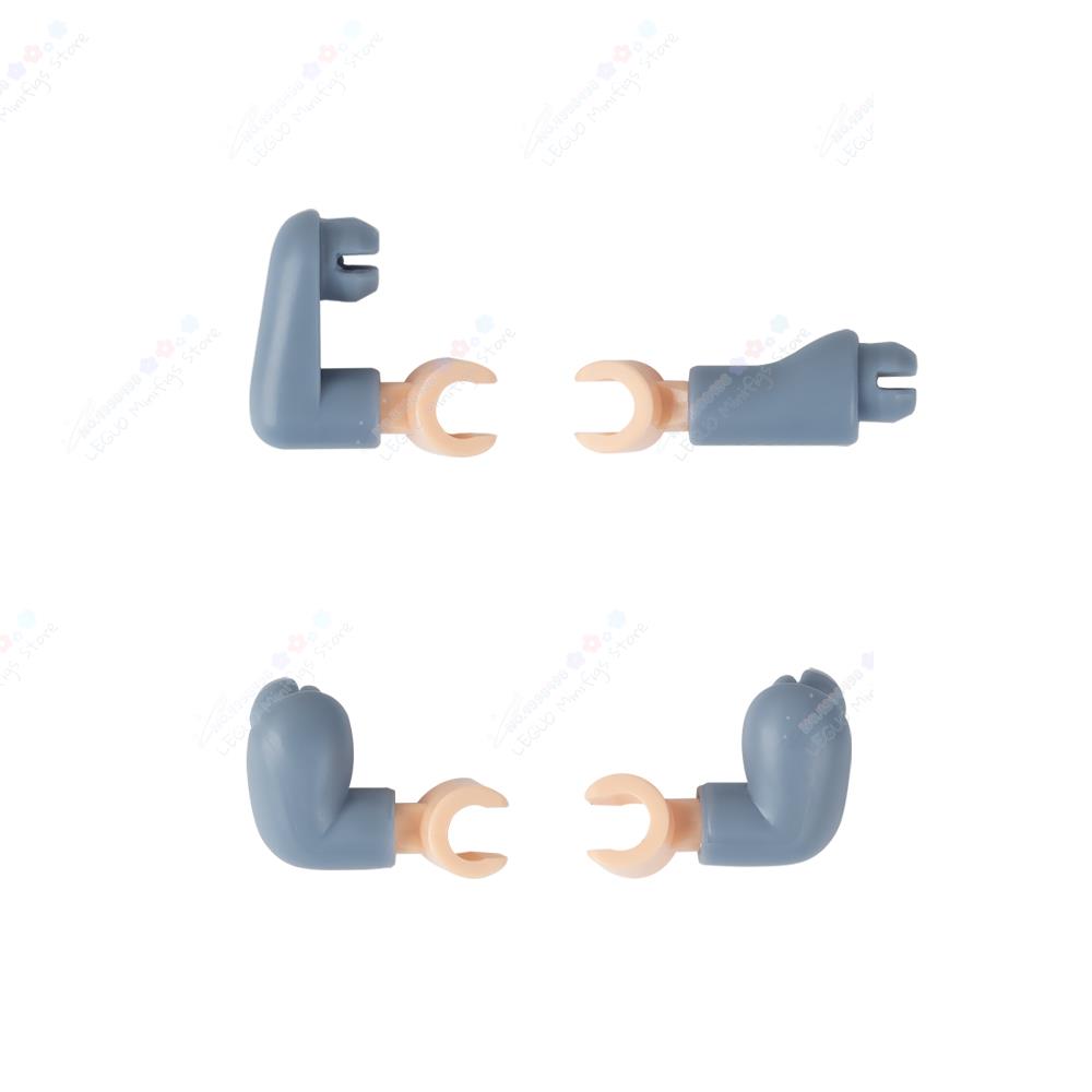 Action Figure Multicolor Arm Accessories MOC Building Blocks DIY Military Soldier Multifunctional Arm Parts Bricks Toys For Kids