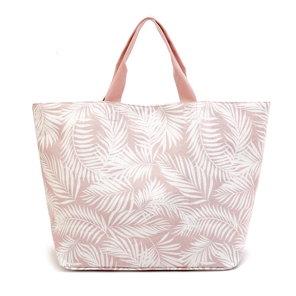 Canvas Bag Women's Handbag Simple and Large Capacity, Large Bag Shoulder Beach Bag Source