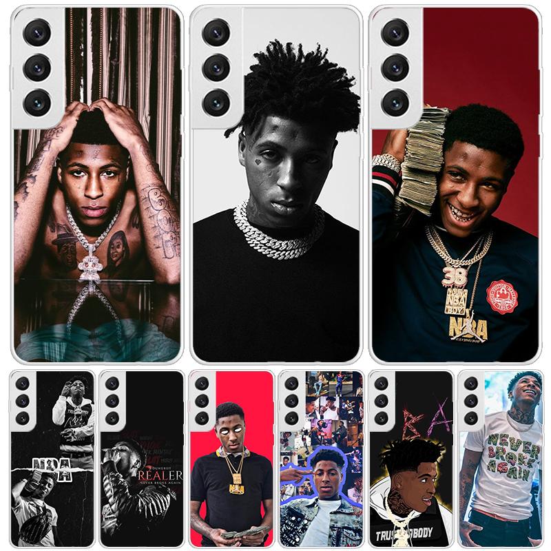 YoungBoy Never Broke Again Case Phone Cover for Samsung Galaxy S24 S25 Ultra S23 Plus S22 + S21 S20 FE S10 S25Plus Trend Fundas