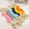 Felt Dog Toy Set: Bone-shaped Chew Stick for Teething Puppies