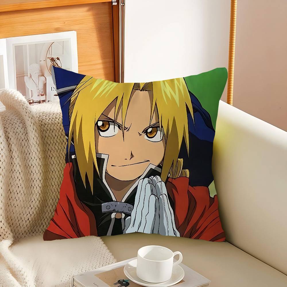E-Эдвард Элрик Наволочка Подушка Обивка Диван Декоративная Подушка Домашний Декор Наволочка 12x12Inch