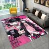 Anime Kamado Nezuko Demon Slayer Area Rug,Carpet Rug for Living Room Children Bedroom Sofa Doormat Decor,Kid Non-slip Floor Mat