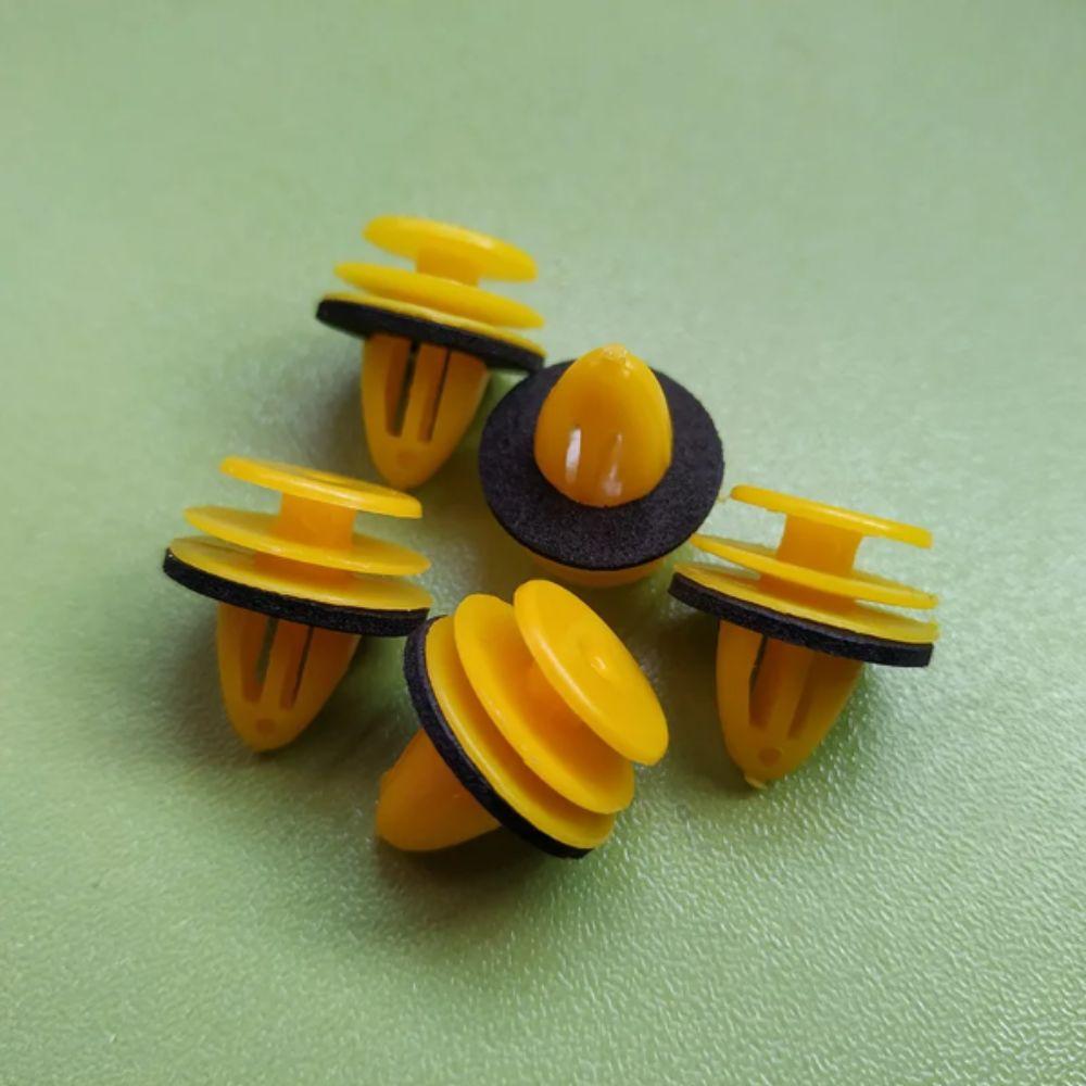 Plastic Material Plastic Clips 10mm Size Plastic Rivets Car Door Panel Clips Car Accessories