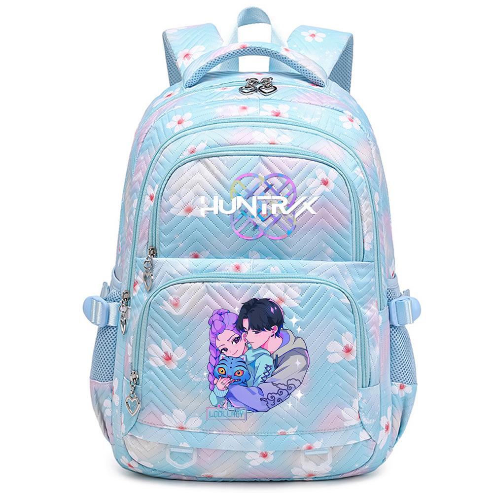 Cartoon K-Pop Printed Backpack Student Teenager Bookbag for Boy Girl Schoolbag Kid Gift Women Large Capacity Waterproof Travel Bag Mochila