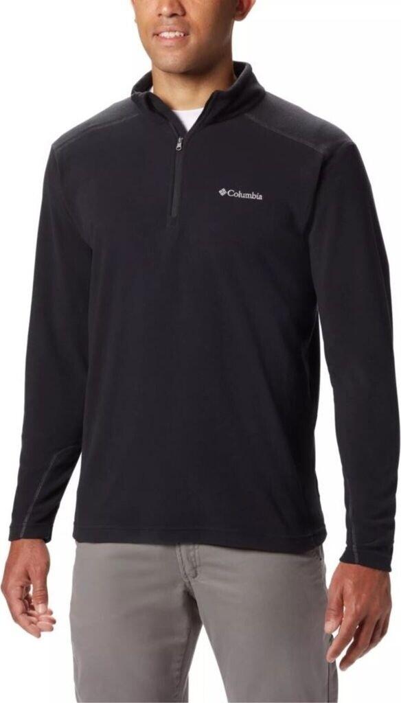 Куртка Columbia Men's Klamath Range II Half Zip Fleece Pullover-Tall черная