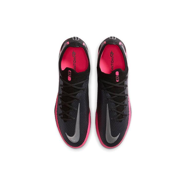 Nike Phantom GT Elite AG Pro Black Pink Blast Unisex Sneakers Metallic-Silver CK8438-006