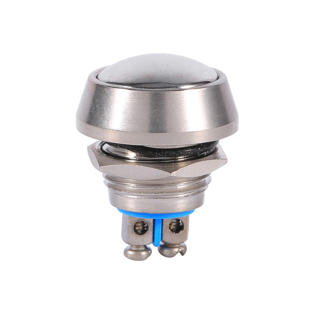 12 mm momentary pressure with metal dome on top