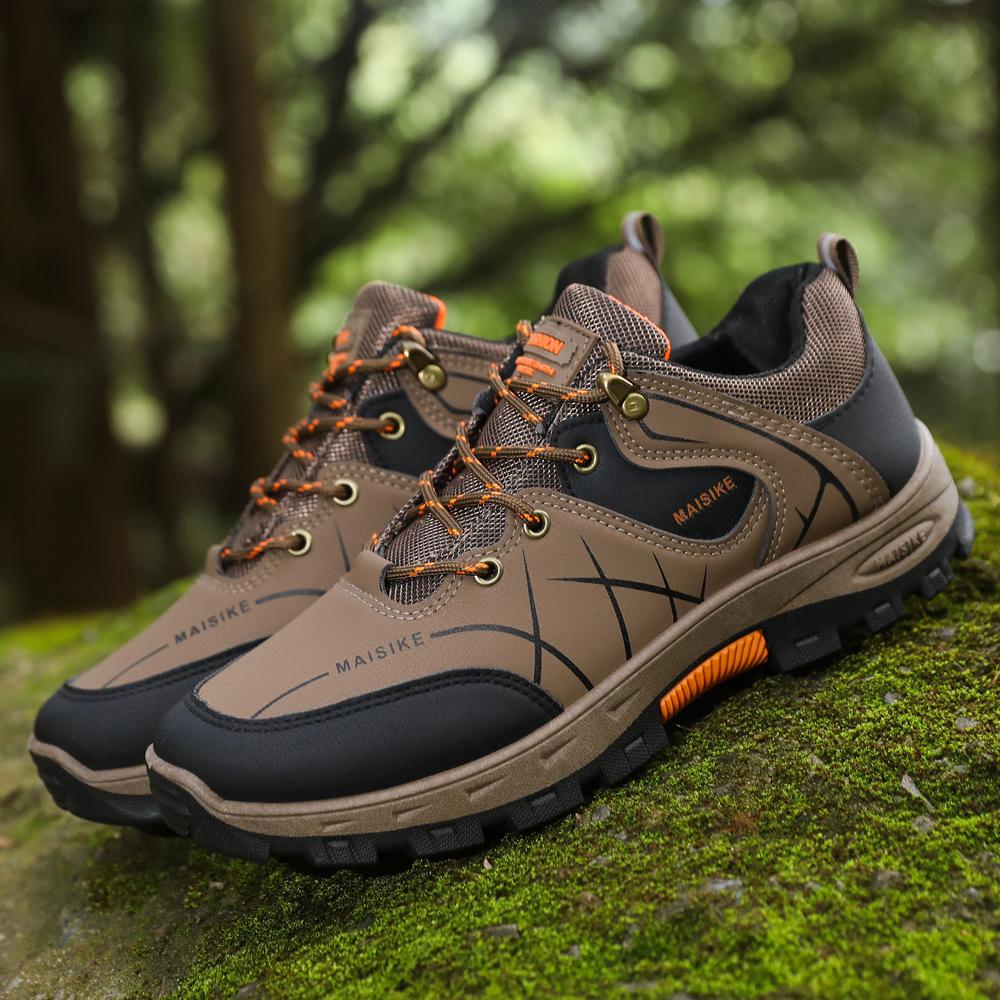 

New men s shoes spring and autumn outdoor sports hiking shoes men s lightweight platform versatile comfortable casual running trendy shoes 39 армия зеленый