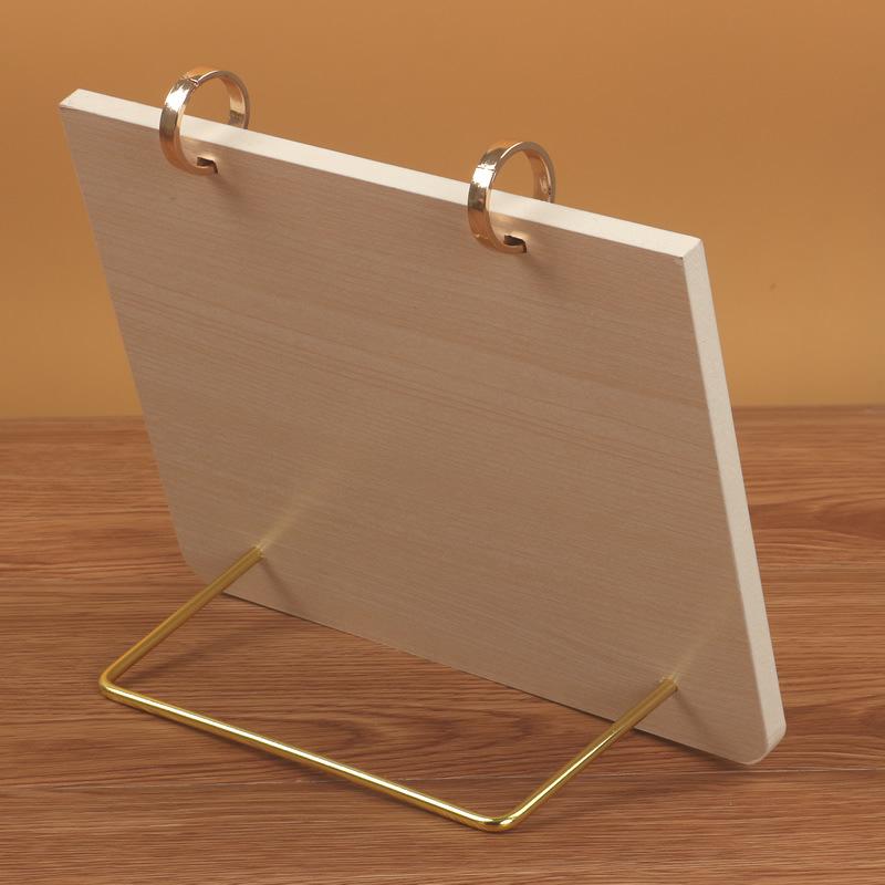 

Специальный выпуск многофункционального настольного деревянного календаря с металлическим кольцом и художественной основой