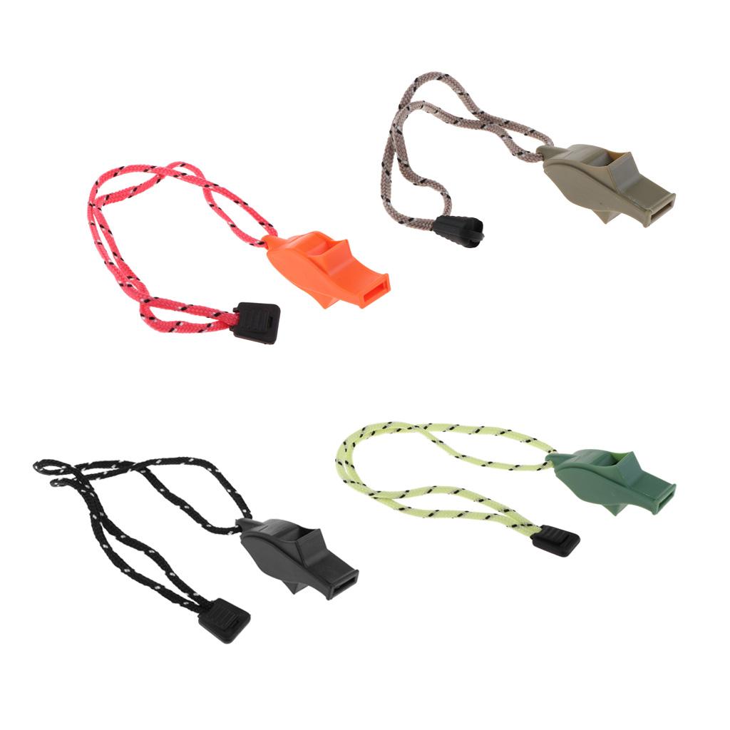Portable Plastic High Decibel Outdoor Hiking Camping Emergency Tool