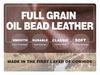 Full-Grain Cowhide Convertible Women's Shoulder Handbag with Metal Hinge Buckle