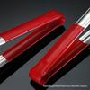 Stainless Steel Silicone Anti-Scald Food Tongs for Baking, Bread, Meat, Buffet, Three-Line Design