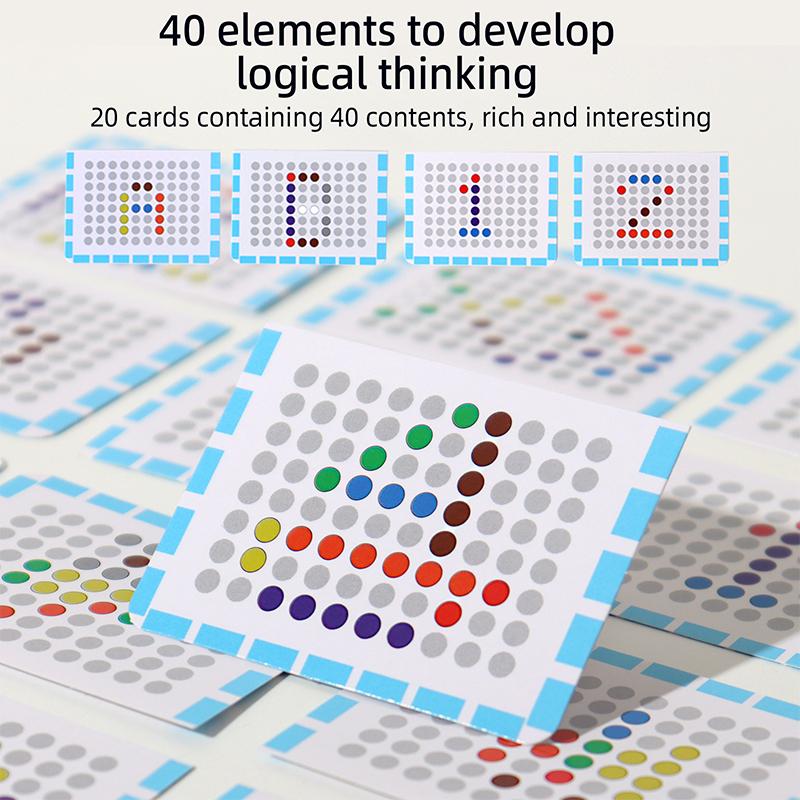 Magnetic Sorting Games Montessori Puzzle Toys Maze Board Learning Color Counting Number Classification Wooden Educational Toys