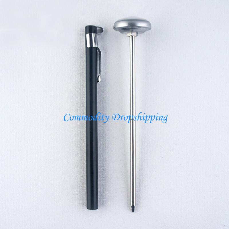 Y5JC liquid Milk Bottle Thermometer Water Meter Oil Temperature Gauge 2 Colors