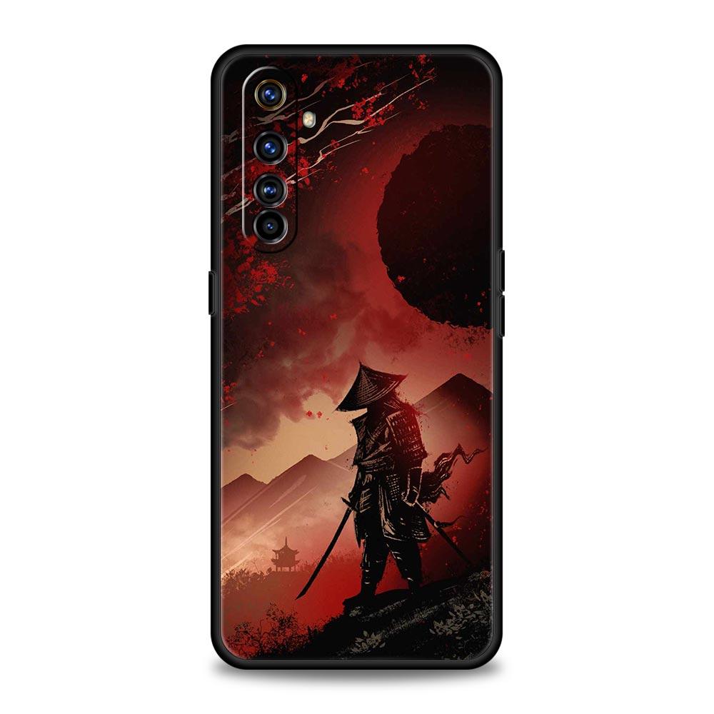 

Японский Бусидо Самурай Для Realme 11 10 9 8 5G 7 6 GT2 Pro Plus C21 C11 C25 C35 Мягкий Чехол Для Realme GT Neo 2 3 3T Чехол Для Телефона Realme 9 Pro