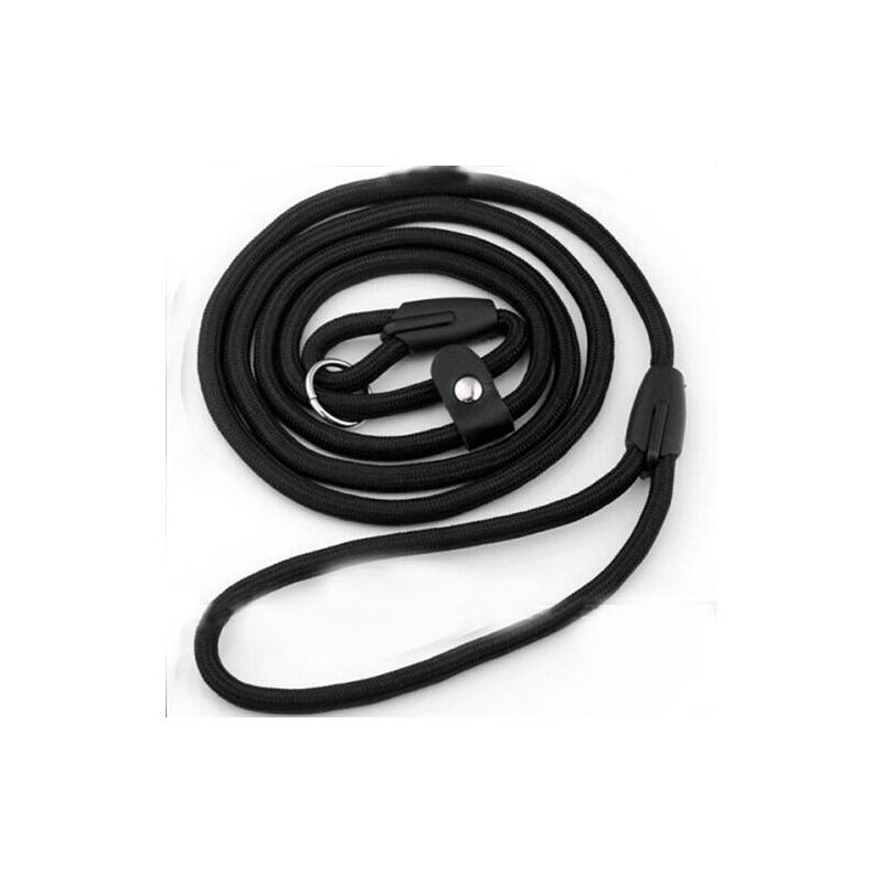 

Durable Nylon Pet Leash No Collar Needed Adjustable Length 130cm For Dogs L чёрный