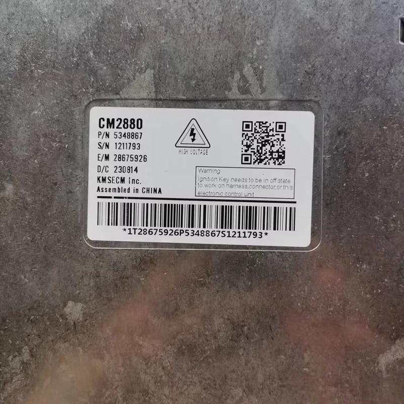 

5348867 Engine Computer Board ECM Electronic Control Module For Cummins CM2880 Truck Parts