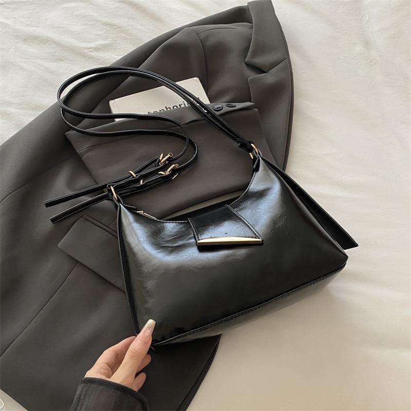 

Summer popular new women s solid color underarm bag simple underarm bag handbag shoulder dumpling bag