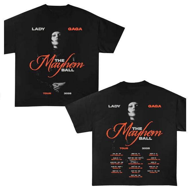 Mayhem Tour Tshirt, 2 sided
