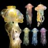 Lanternes Méduses Lumières Méduses Océaniques Lampe Méduses Colorées Lampe Créature Marine Colorée pour chambre à coucher décoration de maison lumières