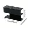 6-Hole Acrylic Tweezer Storage Rack Professional Eyelash Extension Display Stand Space Saving Tweezers Organizer Makeup Tools