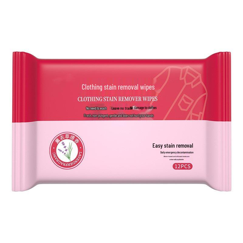 Stain Remover Mini Wipes - Portable, No-Wash Solution for Clothes