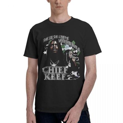2024 Rapper Chief Keef 100 Cotton Casual Breathable Confortable Tshirt Mens TShirts Men Clothes