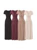 Elegant V-Neck Lace Patchwork Waist-Cinching Short-Sleeve Dress for Tall Women
