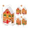 Various Styles Christmas Gift Bags 12 Pcs Kraft Christmas Bags Treat Candy Bags  For Gift Wrapping