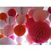 6"Tissue Paper Honeycomb Ball Lanterns Wedding Party Home Decor Orange