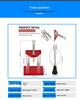 Single Needle Dial Hand Setter & Remover: Watch Repair Tool with Hand Presser Pliers