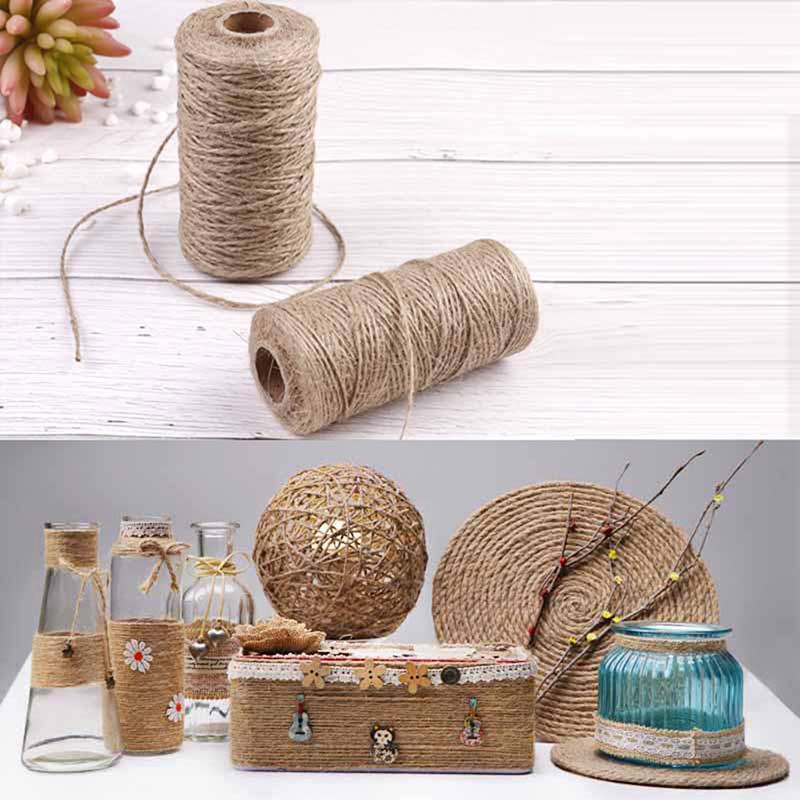 Cotton Rope Diy 3Mm X 100M Cotton Rope Creative Diy Cotton Rope Strands Twisted Macrame ...