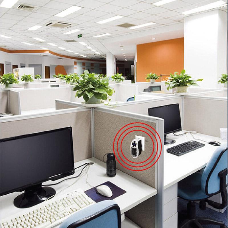 500W Portable Electric Heater Mini Fan Heater Desktop Household Wall Handy Heating Stove Radiator