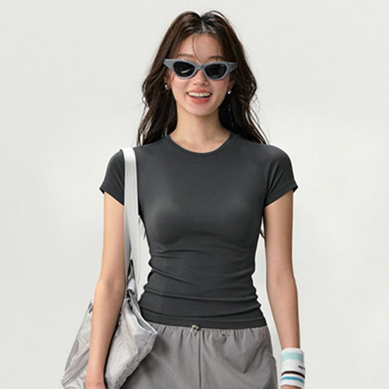 Women s Anti-Exposure 2-in-1 Yoga Shorts - Breathable, Loose-Fit for Running & Fitness M (90-100 jin)