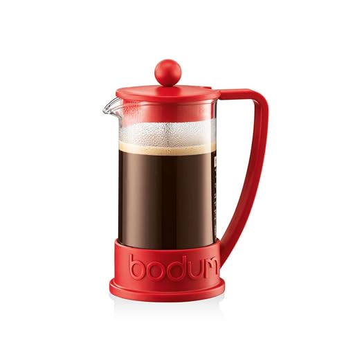 BODUM BRAZIL French Press Coffee Maker 350ml Red [Authentic Product] 10948-04