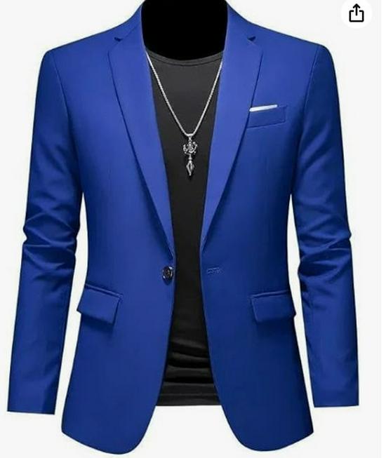 Europese Maat Heren Slim Fit Blazer - Verdikte Casual Pak, Koreaanse Stijl
