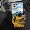 Funda Phone Cover Case for Xiaomi Mi 10T 11T 13 Lite 12X 11 12 14 12T Pro Creative Oil Painting Scenery