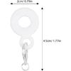 PRETYZOOM 20pcs Straw Charm Adapters, Silicone Dangle Hanging Charm, Compatible Ornament Adapters for Straw Cups, Tumblers