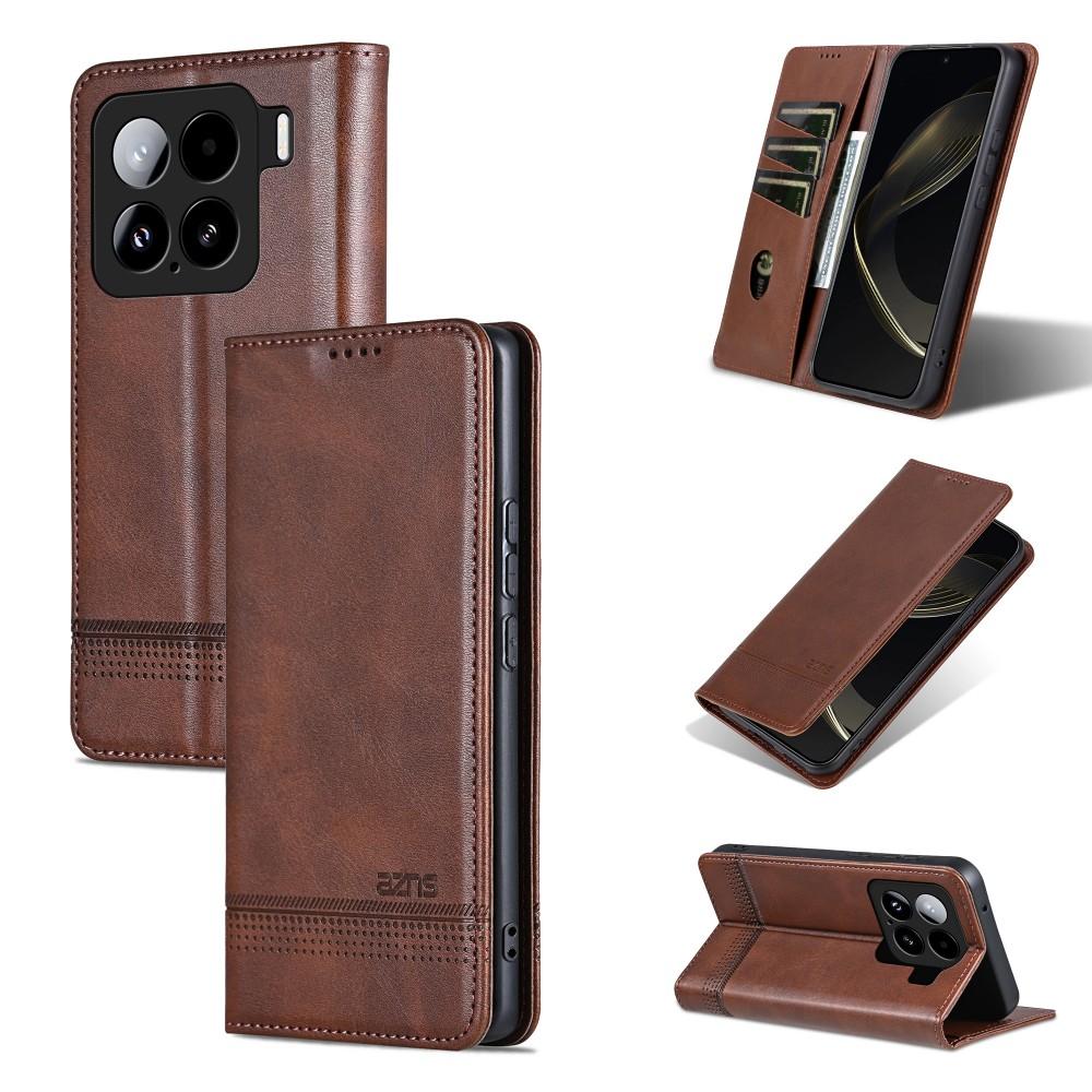 For Xiaomi Mi 15T Pro Case Luxury PU Leather Skin Card Wallet Protective Back Cover Case For Xiaomi Mi 15 14T Pro Phone Shell
