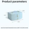 Jewelry Box Household Portable Jewelry Storage Box Large Capacity Necklace Children's Hair Accessories Flip Jewelry Storage Box Cross-border