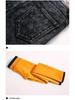 Men's Slim Fit Velvet-Enhanced Jeans - Boys' Autumn/Winter Casual Korean Style, Thickened and Trendy for Students.