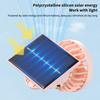 Portable Mini Hand Clip Fan Usb Rechargeable Solar Powered Fan For Travel Outdoor Hiking Camping Clip On Air Cooling Small Fan