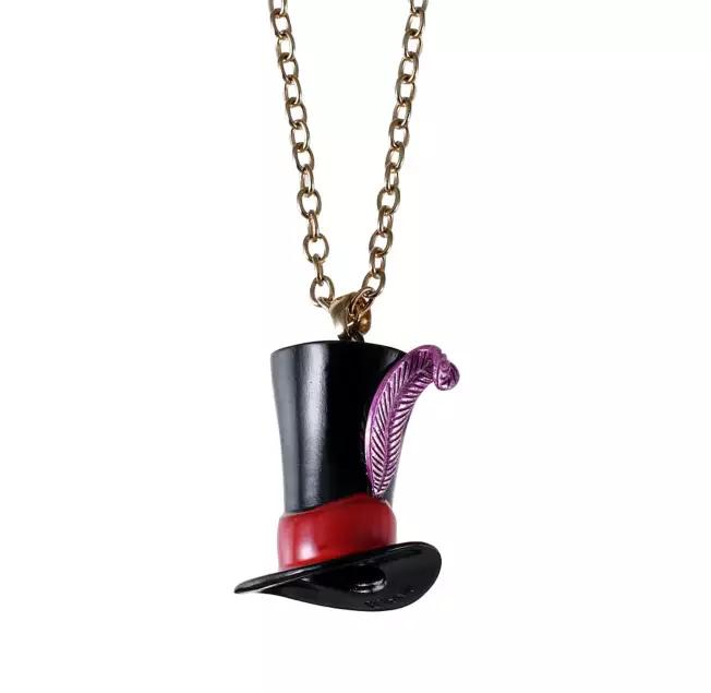 Disney Facilier Necklace Top Hat DISNEY VILLAINS Japan NEW