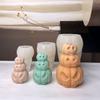 Halloween Stacking Music Pumpkin Candle Silicone Molds DIY Aromatherapy Soap Dropping Pendant Chocolate Cake Baking Mold
