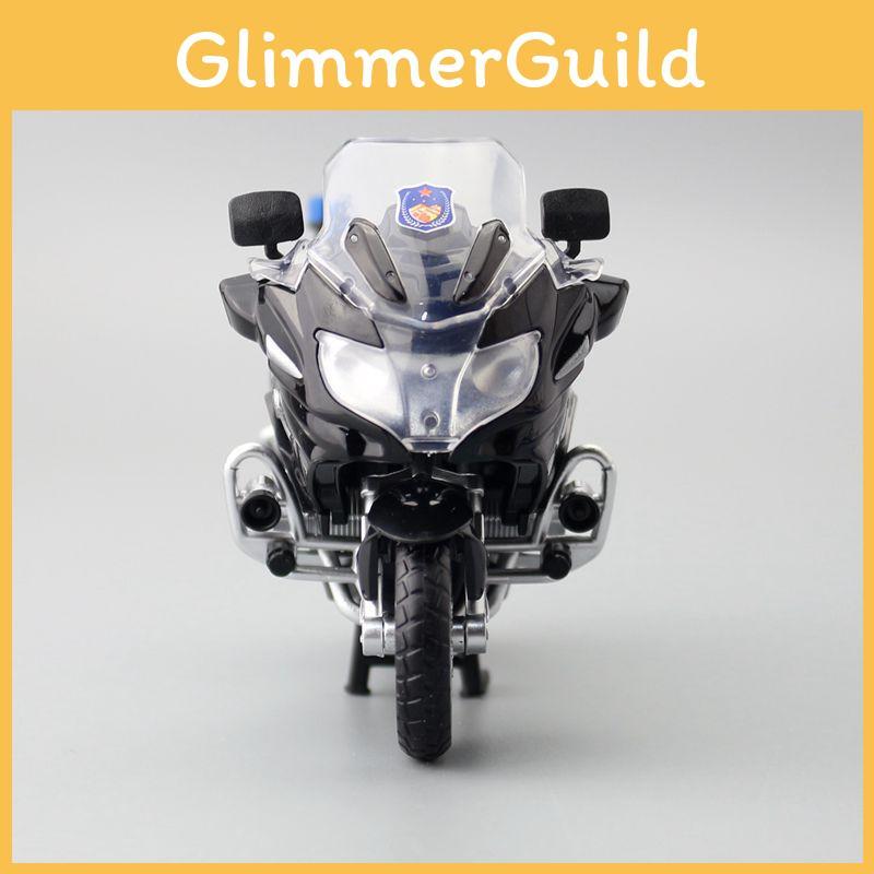 Alloy Special Simulation Police Motorcycle Model Toy For Play And Display