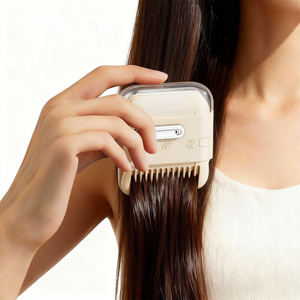 Exquisite 6-in-1 Bangs Trimmer: Adjustable Multifunctional Hairdressing Comb with Thinning Blade