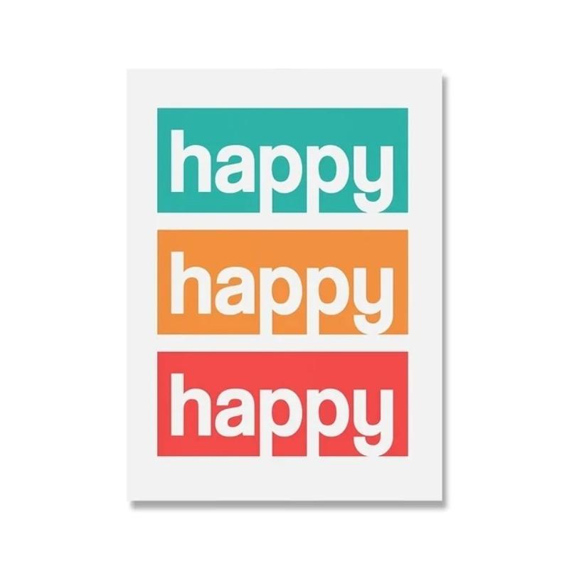 Poza de perete pentru sala de clasă pentru copii Pozitive Poster inspirat Educație Sală de joacă Artă motivațională Pictură pe pânză Decor pentru dormitor pentru copii