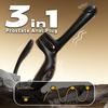 2 In 1 Male Prostate Massager Vibrator Anal Plug Cobra Penis Ring Ass Plug Vibrator Erotic Toy Male Masturbator