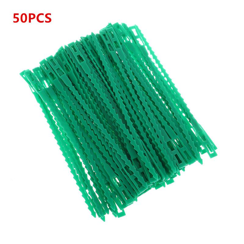 Reusable Garden Cable Ties Plant Vine Tree Shrubs Support Fastener Locking Nylon Adjustable Zipper Cables Ties Organizer Tools